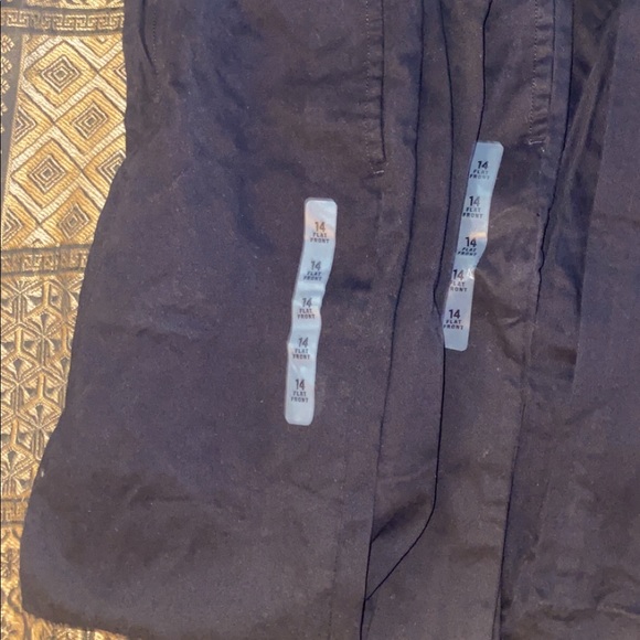 Boys uniform pants size 14 regular black - Picture 2 of 2